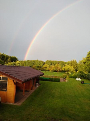 Domek nad stawem Miroslawiec